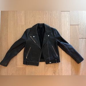 Leather jacket size 4